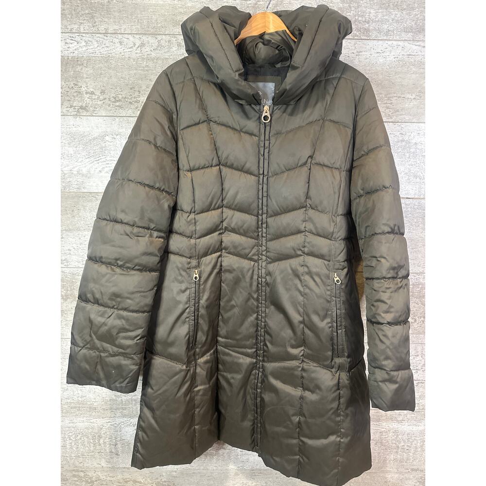 Haven Women's Quilted Parka Olive Green US Medium